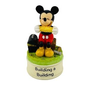 Disney Lenox Building A Building‎ Movie Star Mickey Mouse Thimble Collection